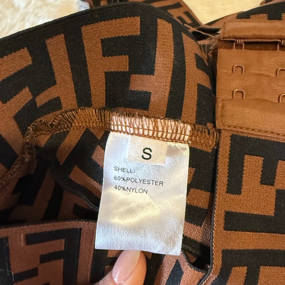 Triangle “F” Bra Top - Picture 3 of 3